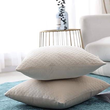 Kids Furniture Decor Storage Set Of 2 Velvet Soft Throw Pillow