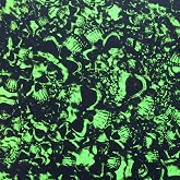 KYDEX Thermoform Sheet - (P1 Texture) - (Infused Print) - (12in x 12in) - (Reaper Black - Zombie Green) - (1 Sheet) - (for Holster Making & Hobby) - (USA Made)