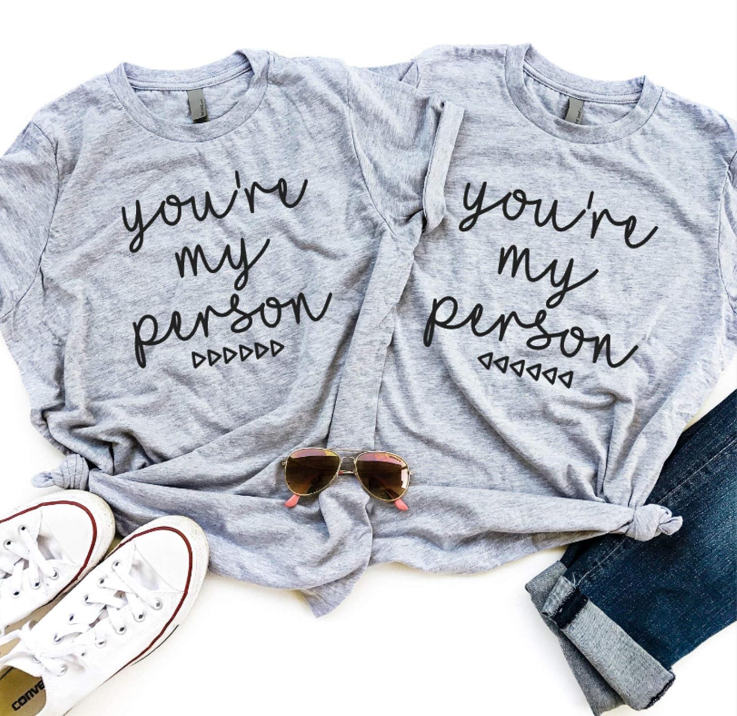 Best Friends Matching Shirt Gifts You’re My Person BFF Tshirt Tops