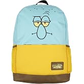 SpongeBob SquarePants Squidward Backpack Nickelodeon School Travel Book Bag Adjustable Straps Laptop Tech Sleeve 16"