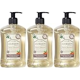 A LA MAISON French Liquid Hand Soap, Almond - Natural Hand Wash Made with Essential Oils - Biodegradable, Plant-Based, Vegan, Cruelty-Free, Alcohol &amp; Paraben Free (16.9 oz, 3 Pack)