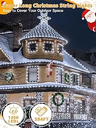 BrightChristmas Christmas Lights 1200 LED 394