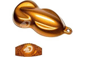 DIDSPADE Copper Metallic Pigment Powder "Molten Copper Pearl 25g" | Copper Pigment Powder for Auto Paint | Resin Pigment Powder | Aluminum Pigment Powder for Paint, Epoxy, Resin, Nail Polish, Arts & Crafts