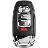 KeylessOption Keyless Entry Remote Control Car Smart Key Fob Replacement for Audi IYZFBSB802