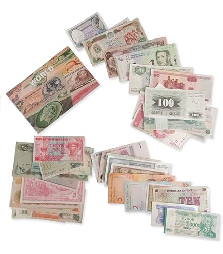 Amazon.com: Banknote World Deluxe Currency Collecting Album, Blue