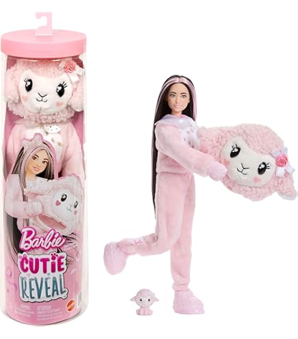 Amazon.com: Barbie Cutie Reveal Doll & Accessories, Color Dream
