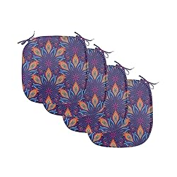 Ambesonne Mandala Chair Seating Cushion Set of