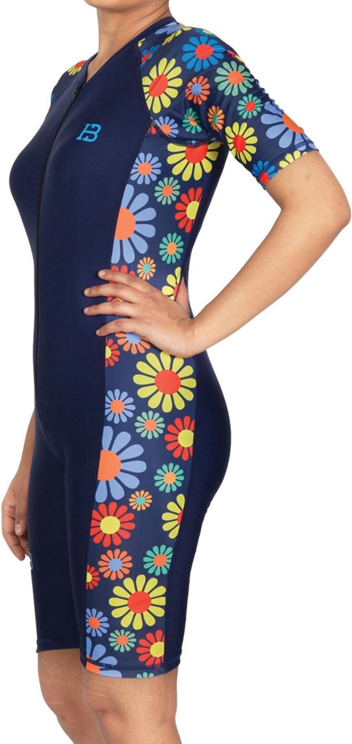 HB Sapna Ladies Modest Jumpsuit One Piece Swimsuit Surfing Suit UPF 50+