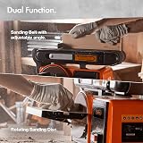 VonHaus Benchtop Belt Disc Sander 100x915mm 150mm Disc Cast Iron Dust Port view 7
