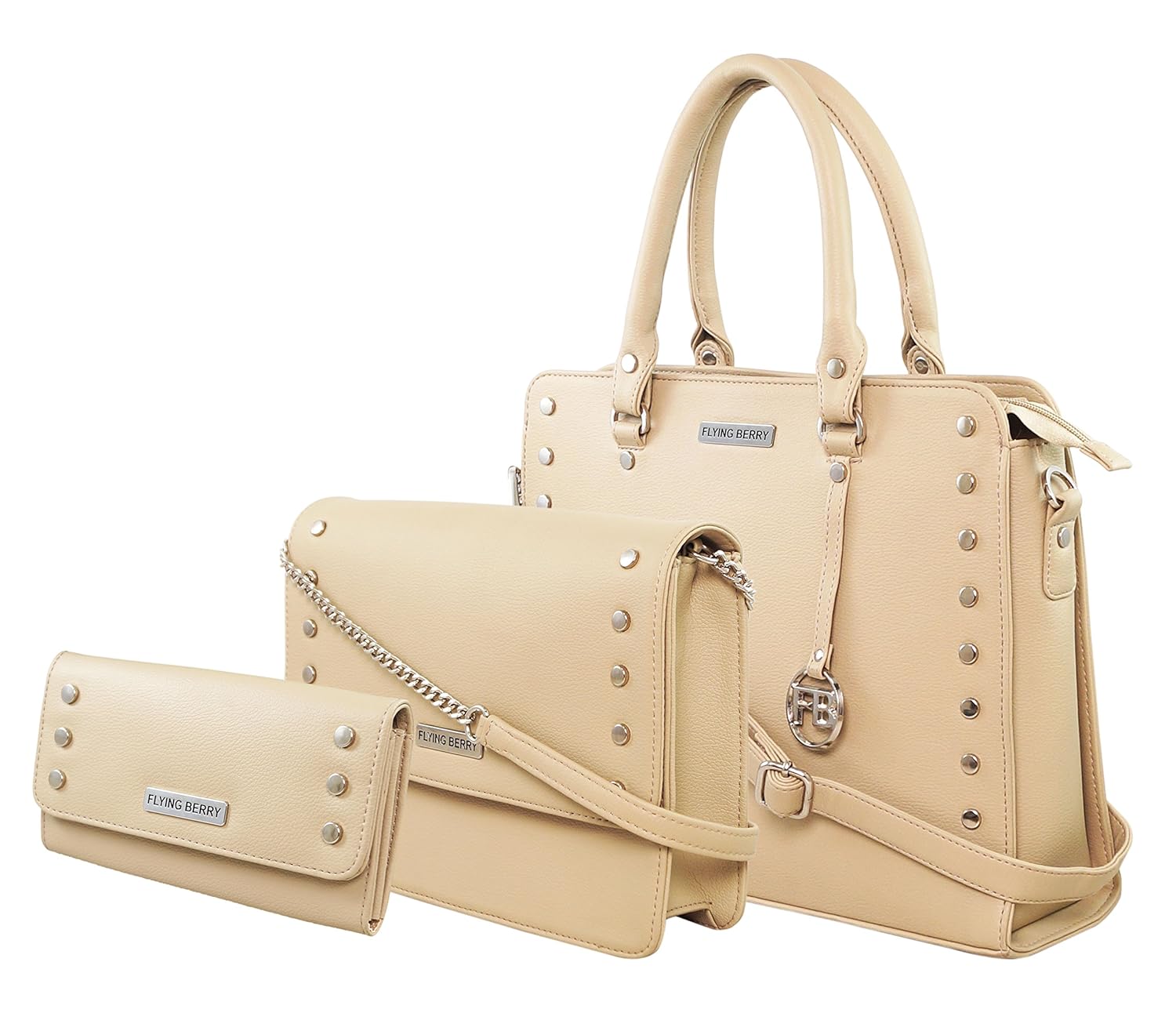 flying berry women's handbag combo (set of 3)(premium edition)