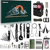 Survival Advent Calendar 2026 for Men, Adults - 24 Day Christmas Countdown Calendar with Outdoor Survival Gear, Emergency Preparedness Kit, Survivalist Gifts for Him, Outdoor Enthusiasts
