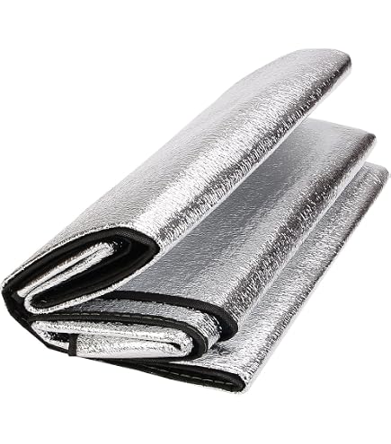 Tapis De Camping Mousse Avec Isolation Aluminium – Tapis Couchage Thermique Réfléchissant, Léger Et Compact Pour Randonnée, Tente, Extérieur