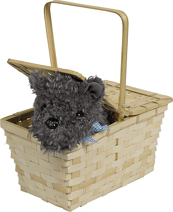 Amazon オズの魔法使いのピクニックバスケットとトトートのハロウィーンコスチュームアクセサリー Toto付き ファッション小物 通販