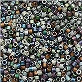 Miyuki DB-MIX24 11/0 Matte Heavy Metals 7.2g Delica Seed Beads Mix