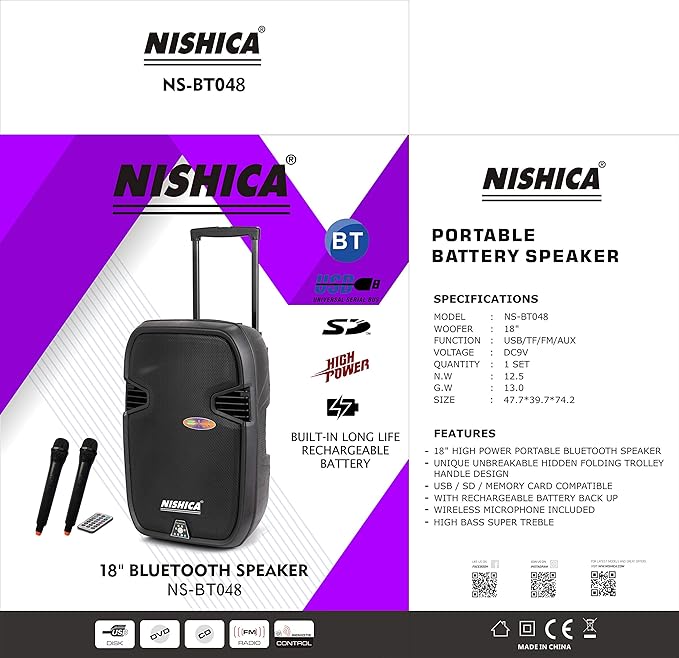 nishica trolley speaker