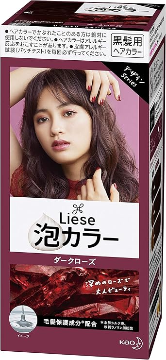 Amazon リーゼ 泡カラー ダークローズ 108ml 医薬部外品 リーゼ おしゃれ染め 通販