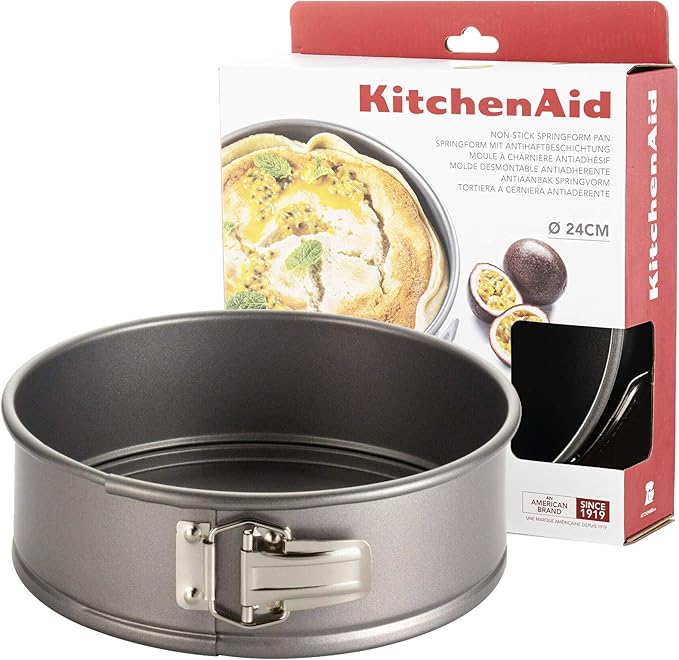 KitchenAid Non Stick Cake Tin for Baking Springform Cake Round Cake Tin