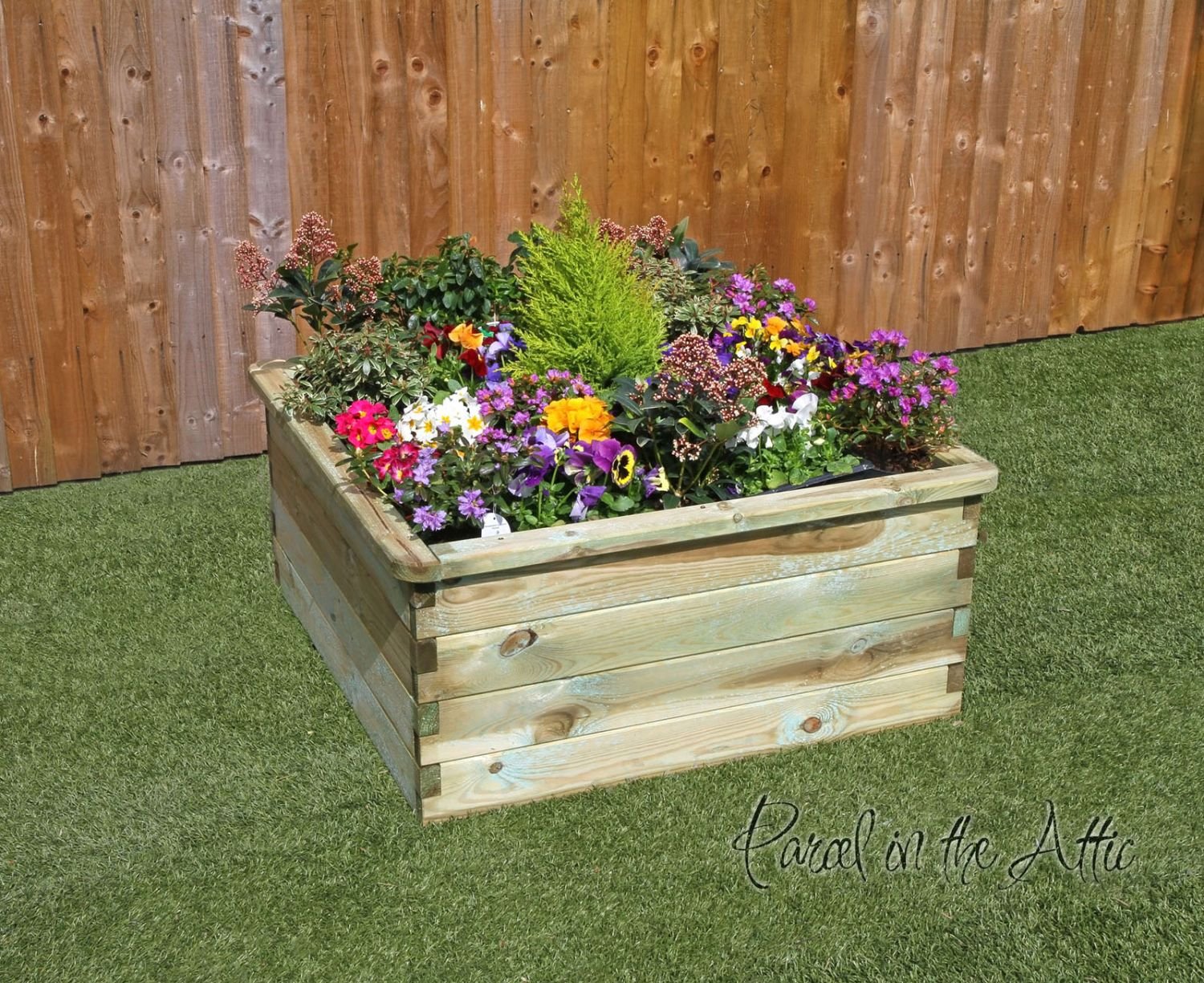 Raised Bed Planter Wooden Timber Grow your own Vegetables Garden