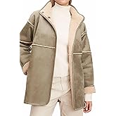 Velvet by Graham & Spencer womens Albany Reversible Lux Sherpa Coat