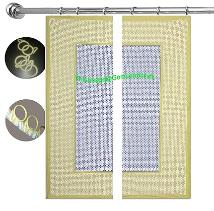 Amazon Com Gemsandcraft Mandala Door Treatment Curtains 2 Pcs