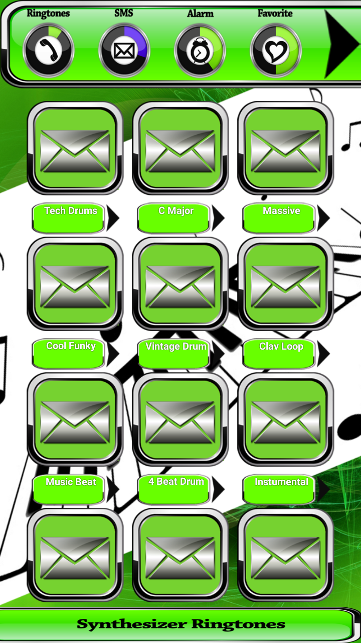 Synthesizer Ringtones Appstore for Android