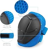 Jim's Store Kids Bike Helmet & Pads Set - Adjustable 3-12yr Blue view 4