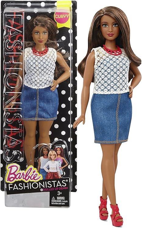 curvy african american barbie