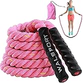 Weighted Jump Rope for Fitness – Heavy Skipping Rope for Women & Adults, Ideal for Home Gym Workouts, Strength Training, Weight Loss, and Boxing