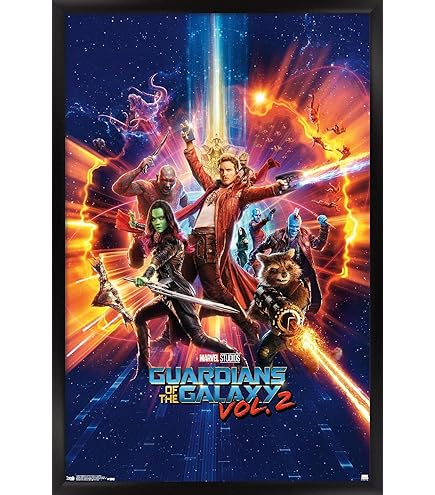 Amazon.com: GUARDIANS OF THE GALAXY Vol. 2 MOVIE POSTER 2