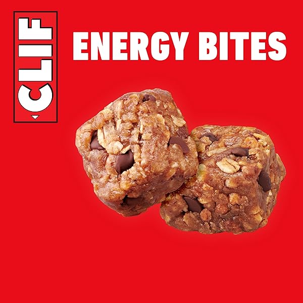 ​​CLIF BAR ENERGY BITES – CHOCOLATE CHIP – MADE WITH ORGANIC OATS – 6G PLANT BASED PROTEIN – NON-GMO (5 PACKS)​