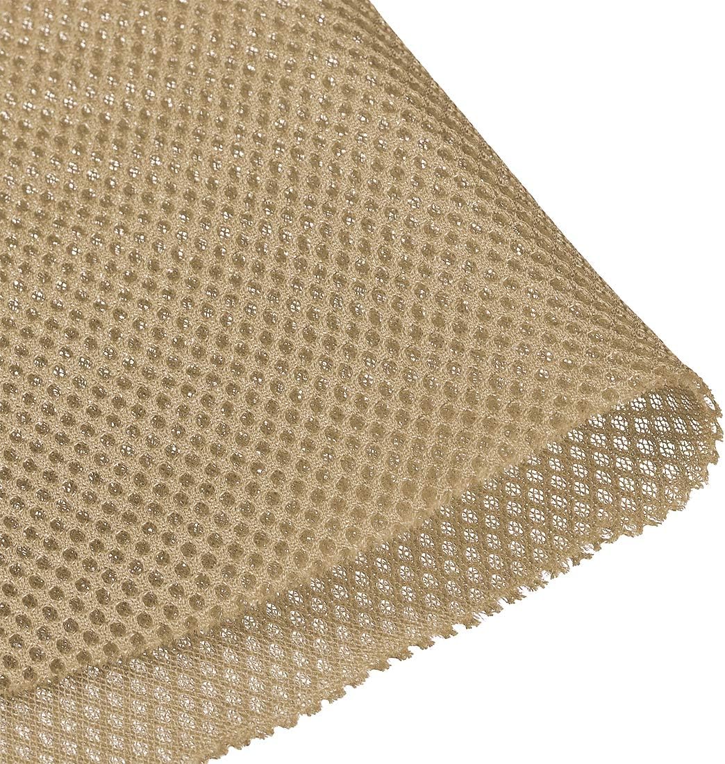 uxcell Light Khaki Speaker Mesh Grill Stereo Fabric Dustproof 1x1.45M 40 x 57 inch: Electronics