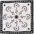 The Peacock Crew Bandanas in Premium Soft Cotton for Men Women Kid Bandana Paisley Scarf Neckerchief Bulk or Single Gift Pack