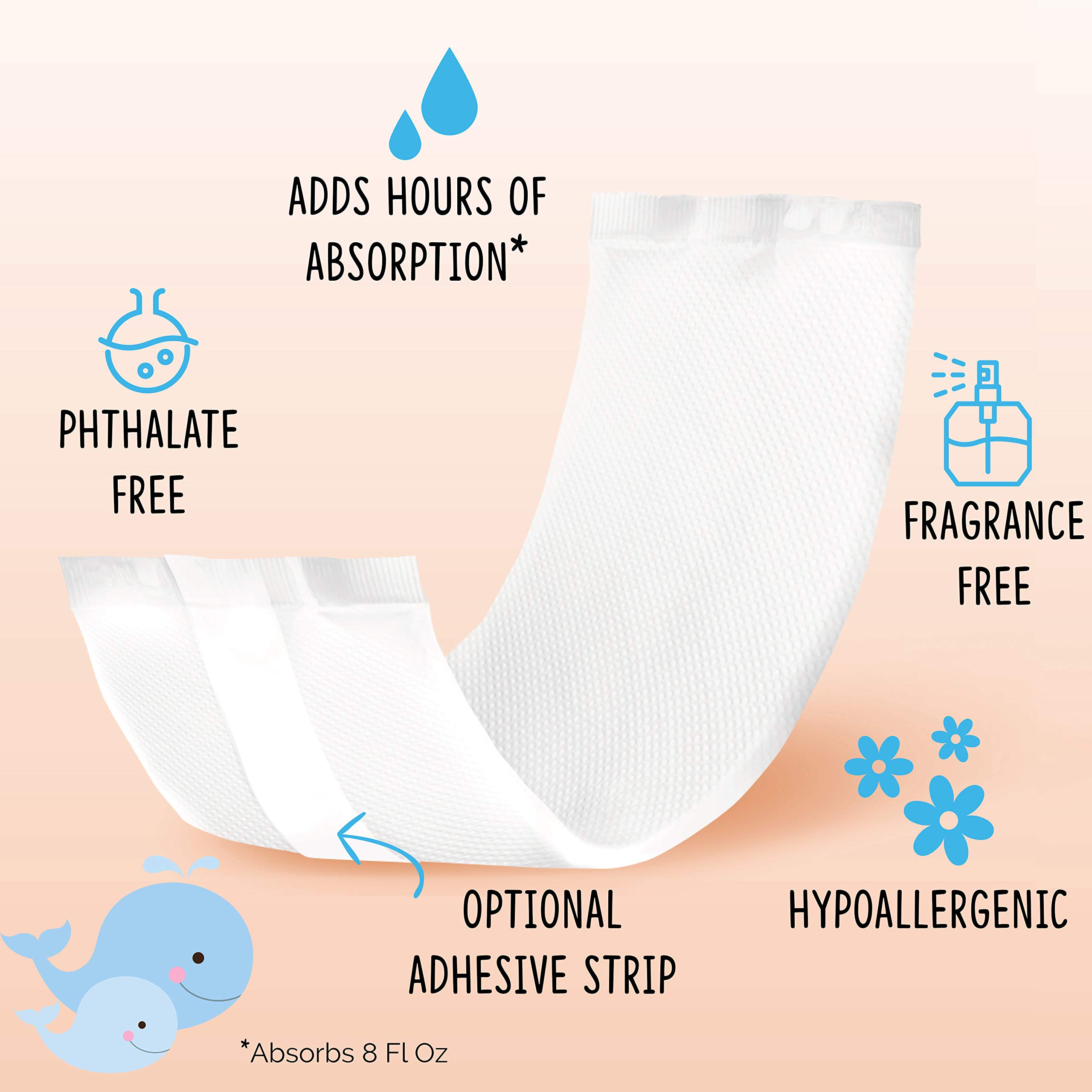 Mua Diaper Liners (30 Pack) Diaper Booster Pads Disposable Doubler