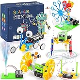 Science STEM Toys for Kids 6-8 8-10, Robot Toy Gifts for 6 7 8 Year Old Boys Girls Gifts, Crafts Science Kits for Kids 6-8, S