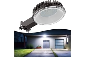 BUYTHA LED Barn Light Outdoor Lights - 300W Dusk to Dawn Outdoor Lighting, Security Lights 30000LM, 6500K Street Lights, IP65 Waterproof, AC 120V Yard Light for Outside Area Garage Commercial (1)