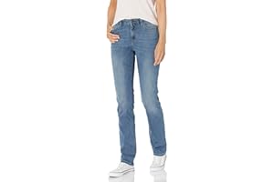 Amazon Essentials Women's Mid Rise Slim Straight Jean - Discontinued Colors