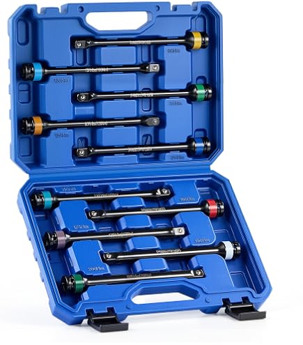Astro Pneumatic Tool 78818 8-Piece Torque Limiting Extension And