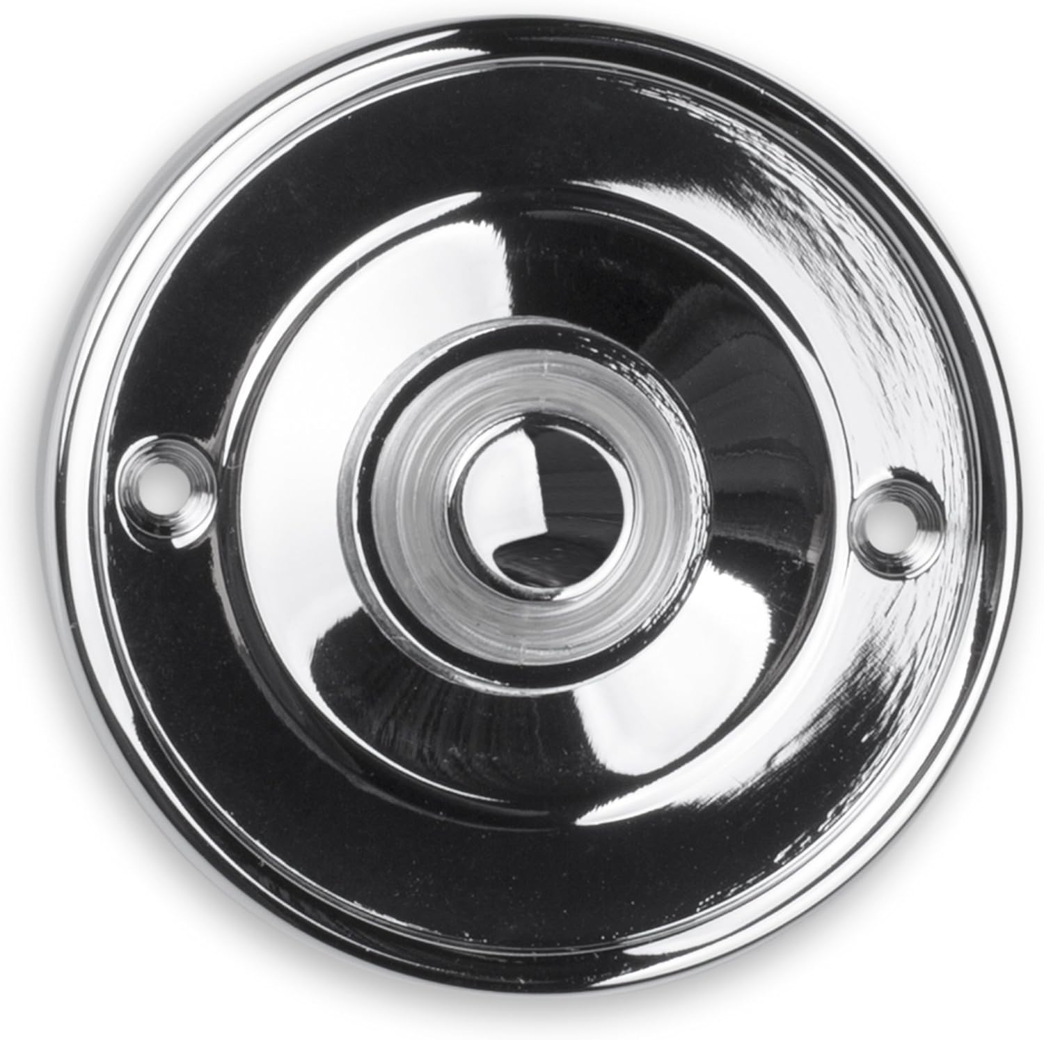 Byron 2207C Bell Push - Flush Mounted - Chrome Finish, 10.008.05, Silver - Image 3