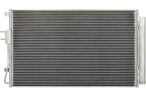 Zynrako Air Conditioning A/C AC Condenser Compatible with Hyundai Santa Fe 2013-2018 3.3L GAS,for Santa Fe Sport 2013-2018 2.