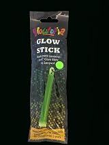 Glowtopia 6 Inch Premium 15mm Green Glow Sticks 10 Pack Safe Party Fun view 2