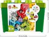 LEGO DUPLO Deluxe Brick Box 85 bricks Car Figures Storage view 8