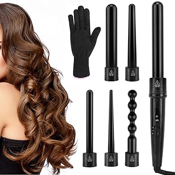 6 in 1 professional curling wand