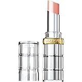 L'Oréal Paris Makeup Colour Riche Shine Rich Color Glossy Lipstick, Shining Peach, 0.1 oz.