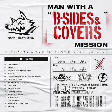 Man With A B Sides Covers Mission 通常盤 特典なし Amazon Com Music