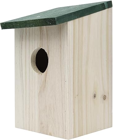 Caja nido Caja Nido Pajarera de madera: Amazon.es: Hogar