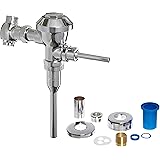 Zurn Aqua Flush Exposed Flush Valve For Urinal, 1.0 GPF - Top Spud Connection