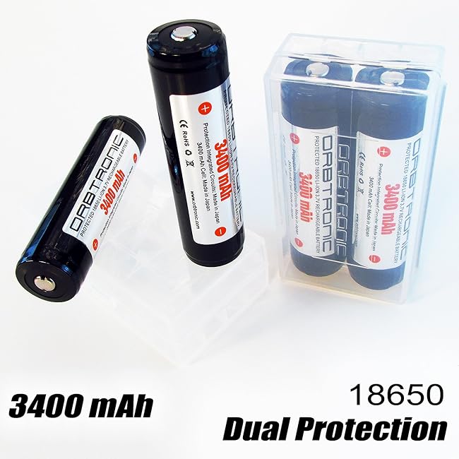 Best 18650 Battery For Flashlight (August. 2019) Buyer’s Guide & Reviews