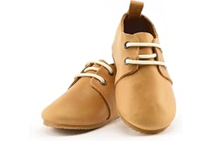 Piper Finn Low Top Oxford Kids Shoes Girls & Boys Dress Shoes Girls' & Boys' Oxfords Toddler Boots with Waxed Leather, Cotton Laces, Cushioned Insoles & Soft/Hard Soles