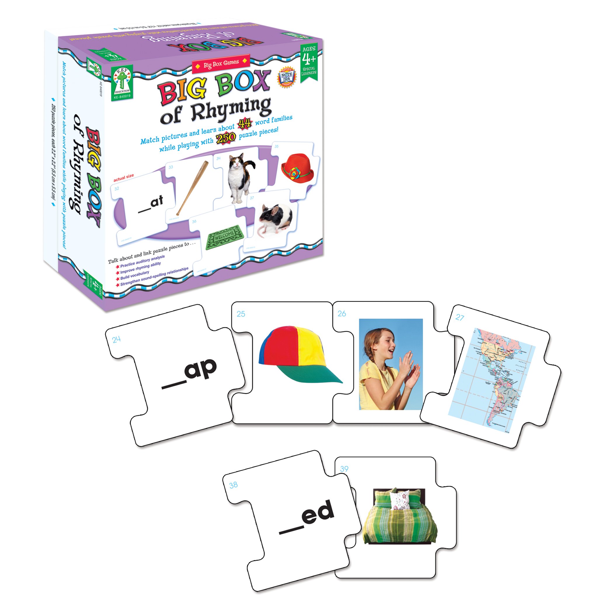Big Box of Rhyming Educational Board Game