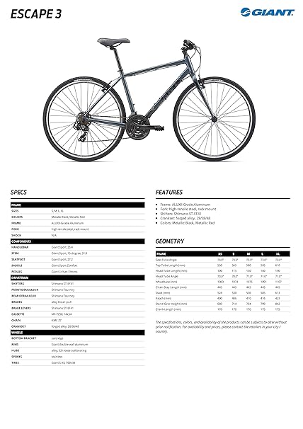 giant escape 3 medium